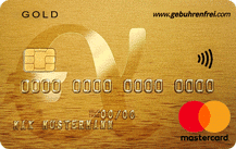 Gebührenfrei Mastercard GOLD